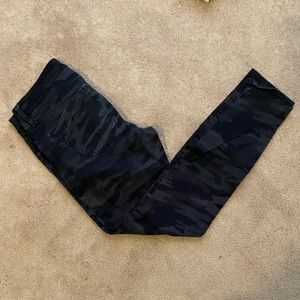 Size 2, express camo jeans